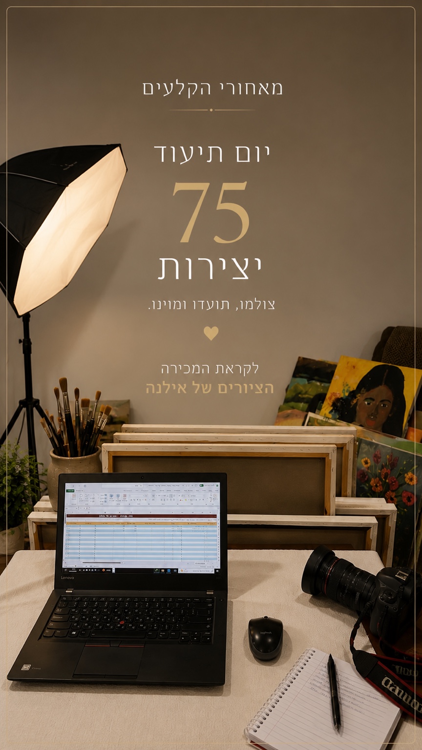 יום התיעוד של 75 היצירות